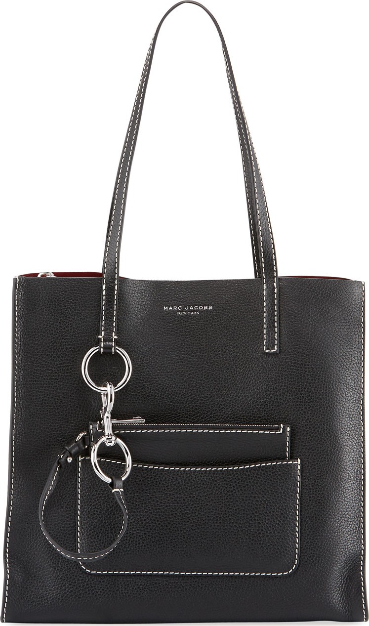 MARC JACOBS The Bold Grind Pebbled Shopper Tote Bag