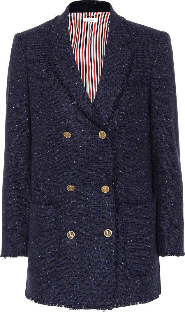 Thom Browne Donegal wool and mohair jacket
