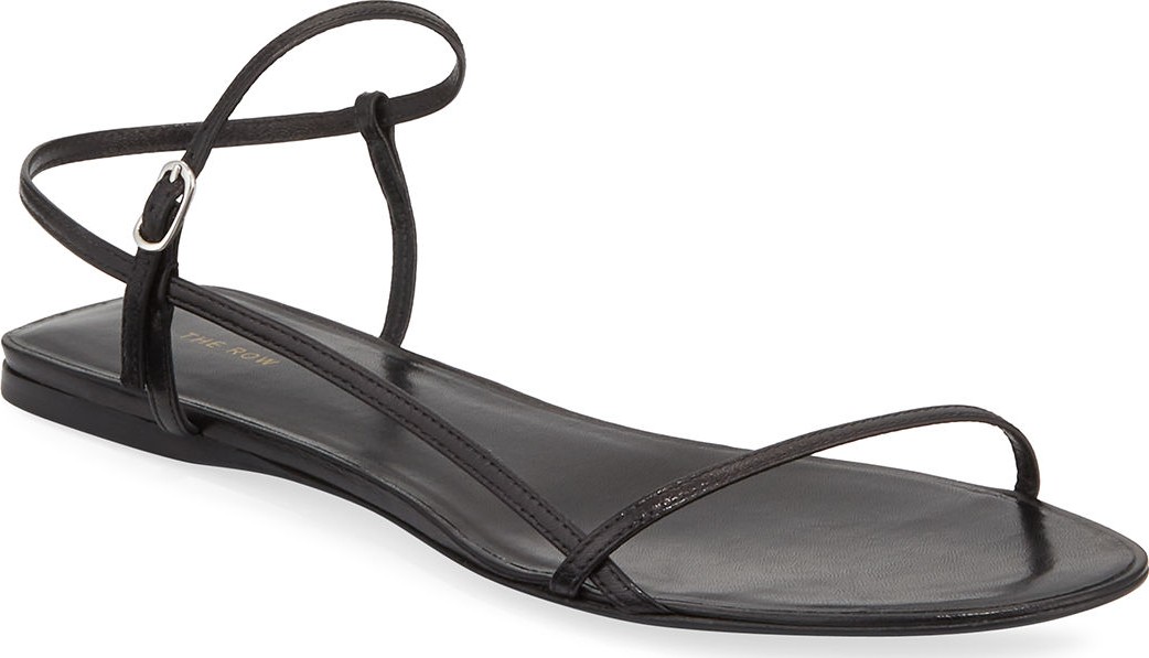 THE ROW Bare Flat Strappy Sandals