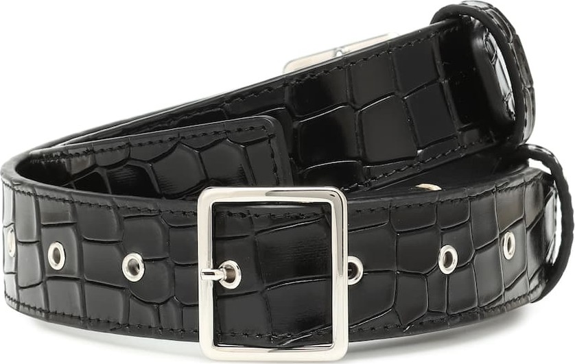 Altuzarra Croc-effect leather belt