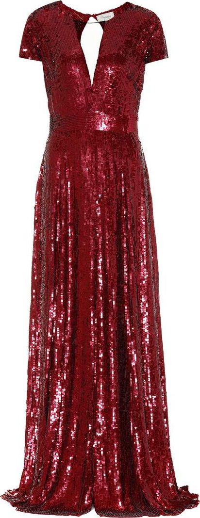 Temperley London Ray sequinned gown