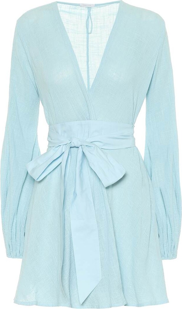 Kalita Exclusive to Mytheresa – Gaia cotton mini wrap dress
