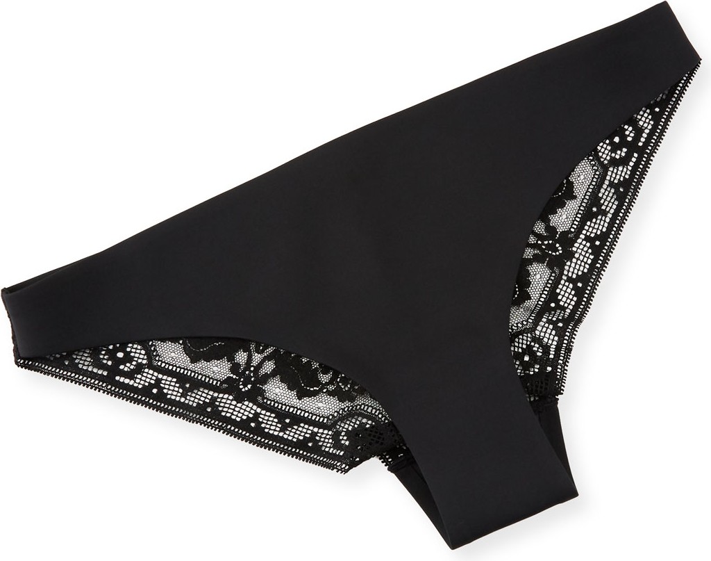 Livy by Lisa Chavy French Kiss Lace-Back Bikini Briefs