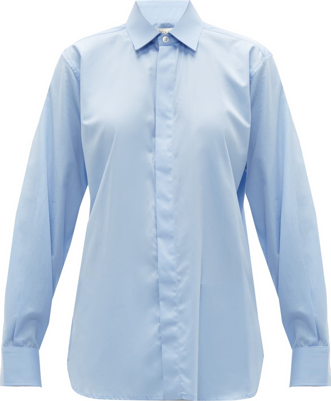 Bottega Veneta Oversized cotton-chambray shirt