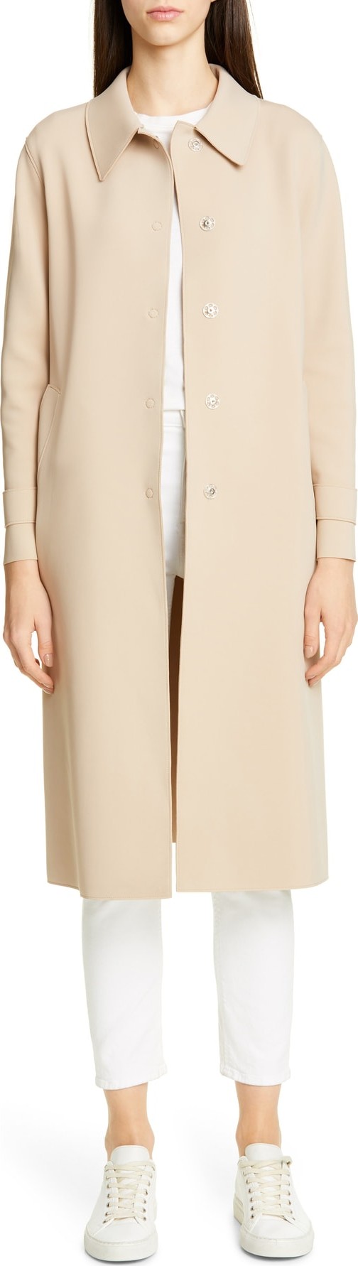 Harris Wharf London Single Breasted Trench Coat