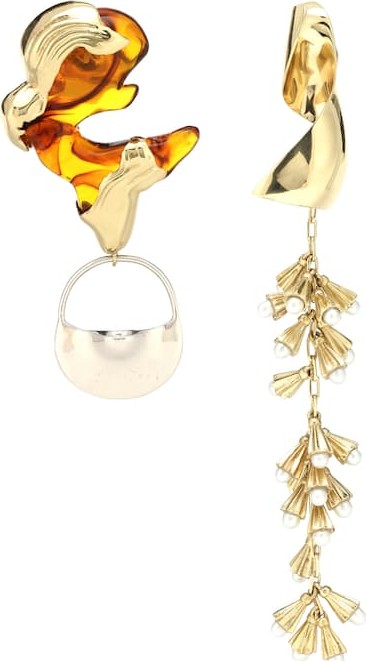 Ellery Leonard Collage earrings
