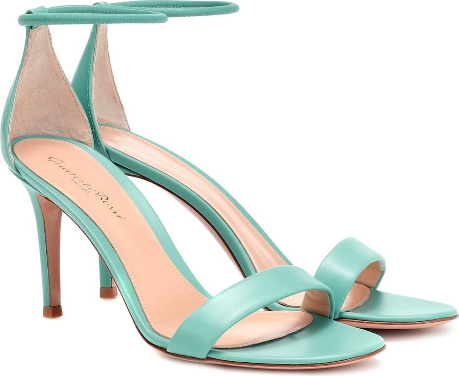 Gianvito Rossi Niki 85 leather sandals
