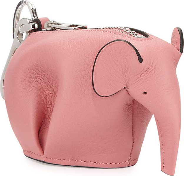 LOEWE Elephant Charm Keychain