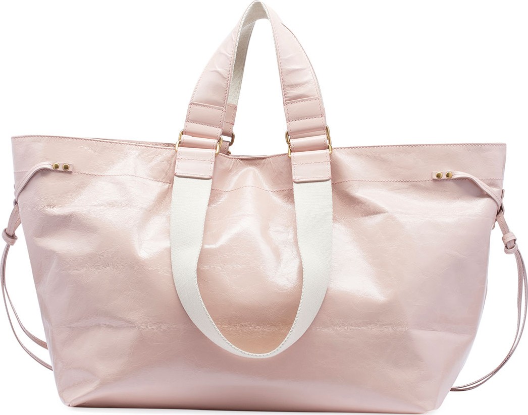 Isabel Marant Wardy New Leather Shopper Tote Bag