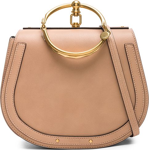 Chloe Medium Nile Calfskin & Suede Bracelet Bag