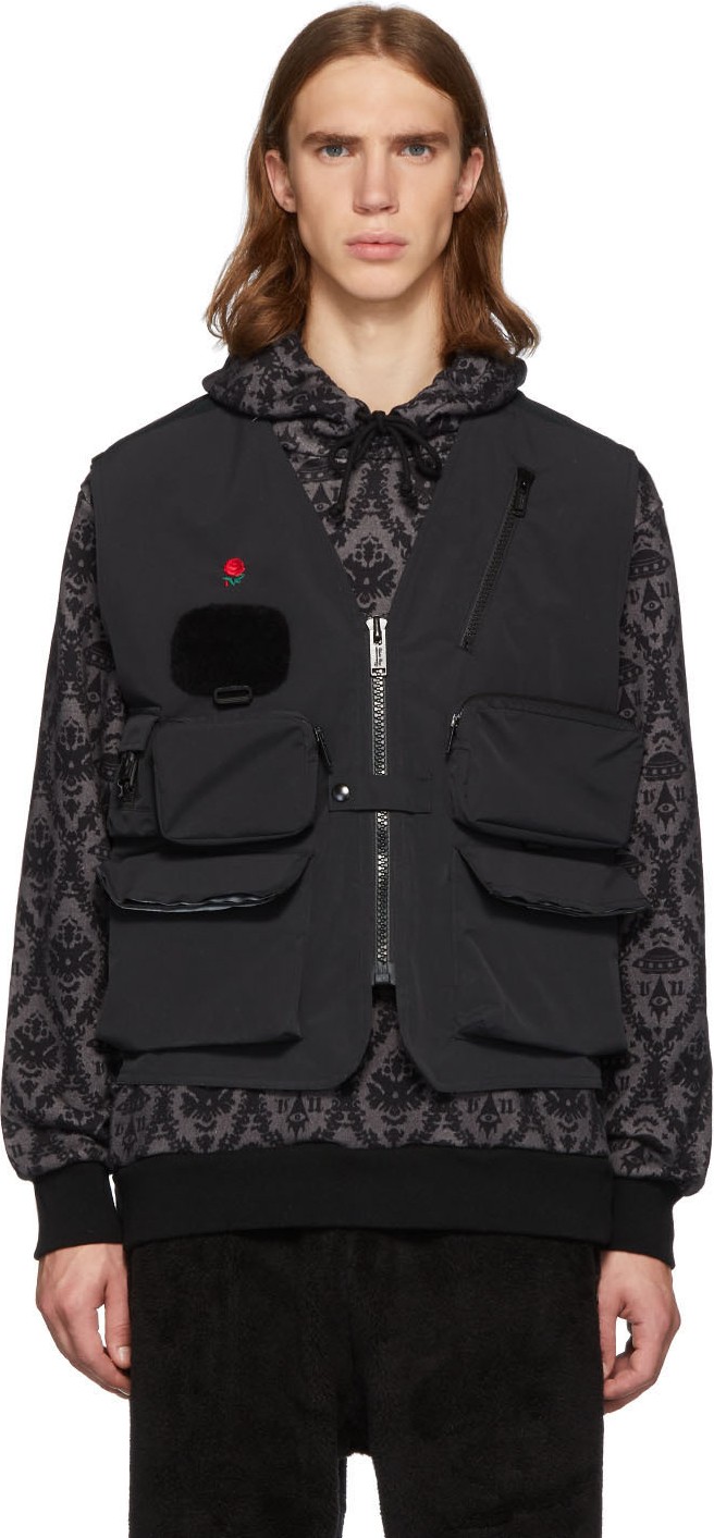 Undercover Black Rose Vest