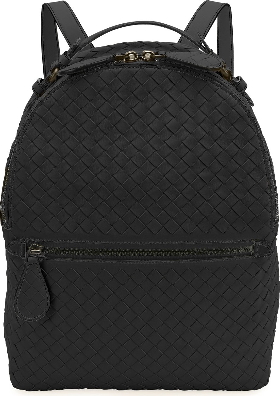Bottega Veneta Woven Napa Leather Backpack