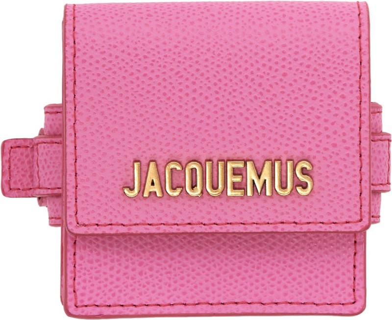 Jacquemus Pink 'Le Sac Bracelet' Pouch Jacquemus Pink 'Le Sac Bracelet' Pouch