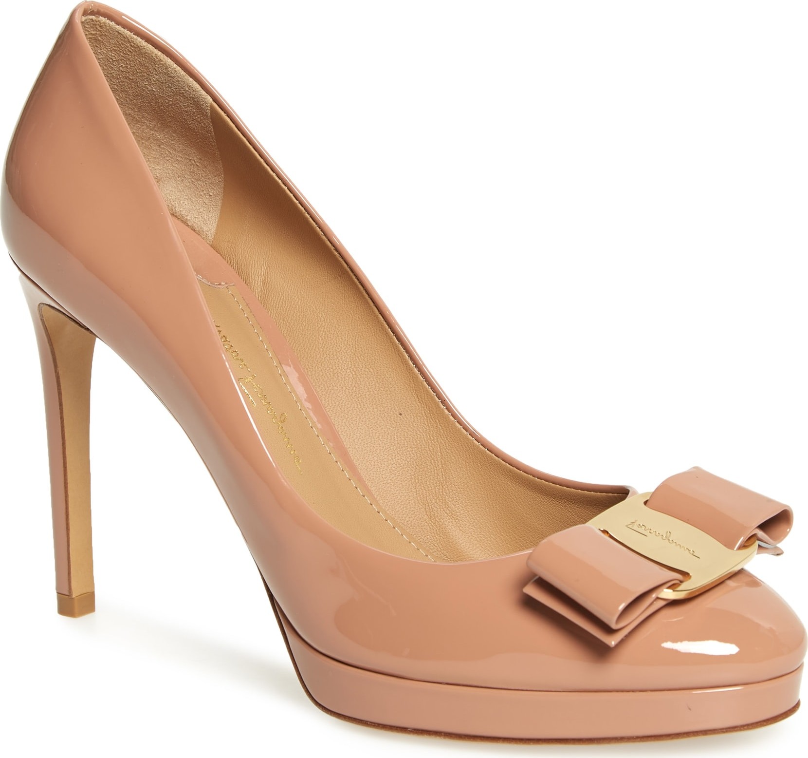 Salvatore Ferragamo Osimoglit Platform Pump