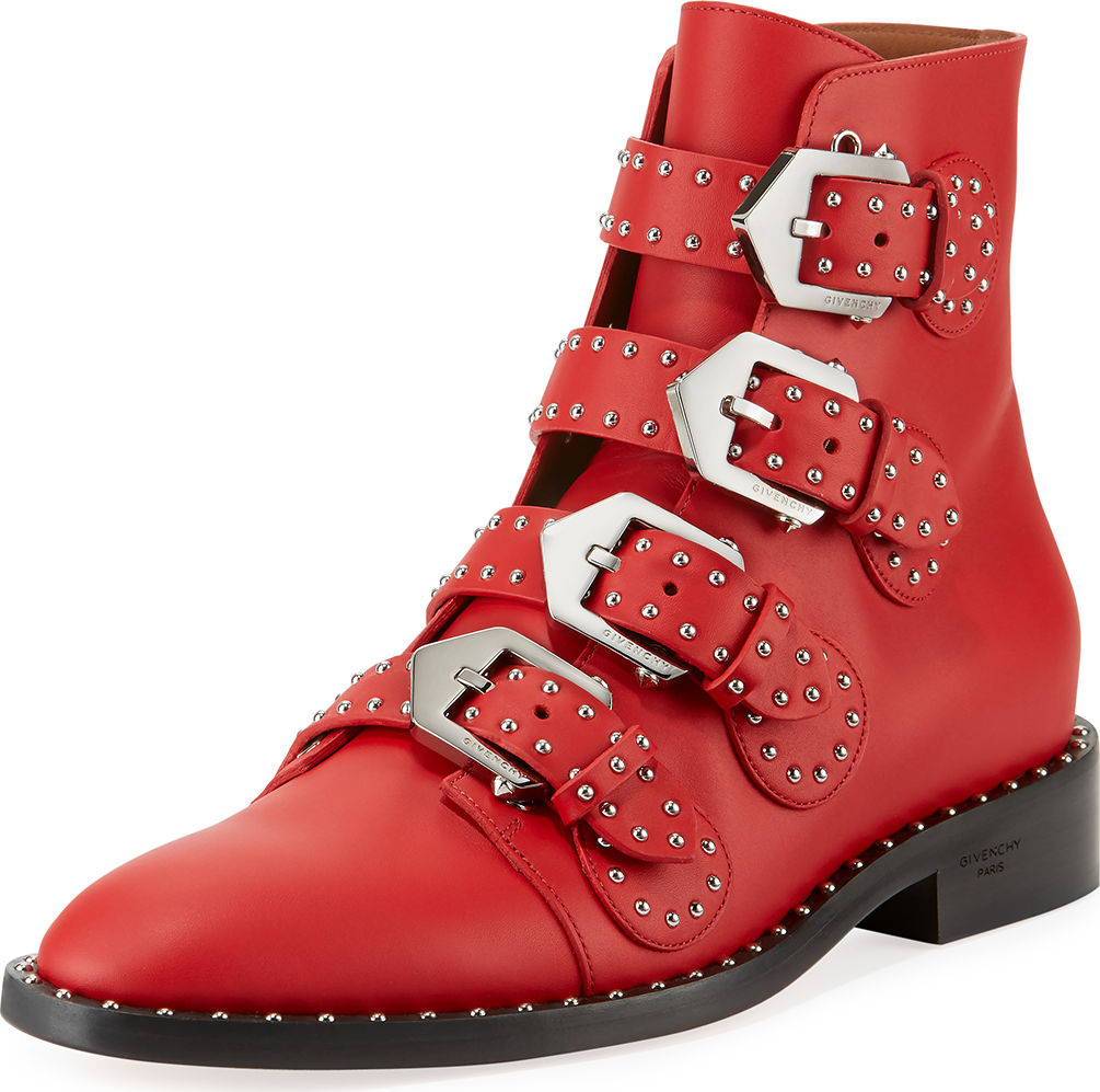 Givenchy Studded Leather Ankle Boot