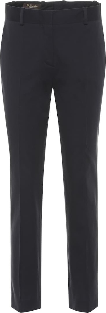 Loro Piana Winter Derk stretch-cotton pants