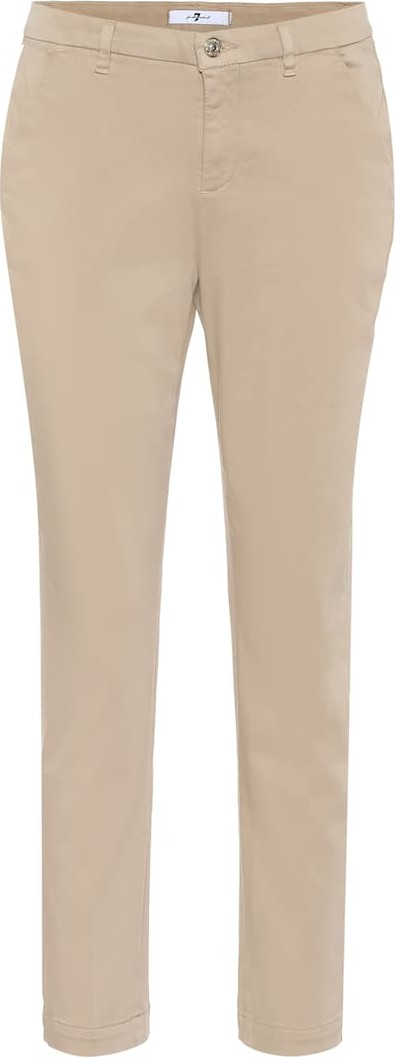 7 For All Mankind Cotton-blend chinos
