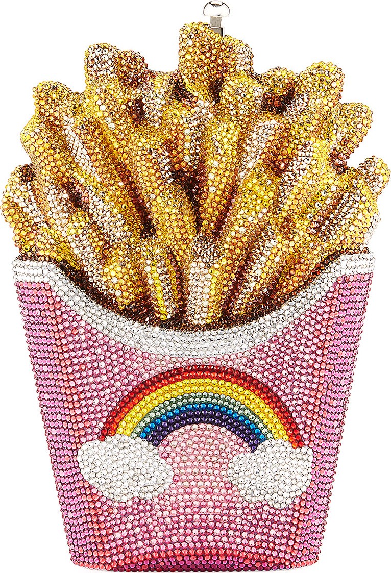 Judith Leiber French Fries Rainbow Clutch Bag