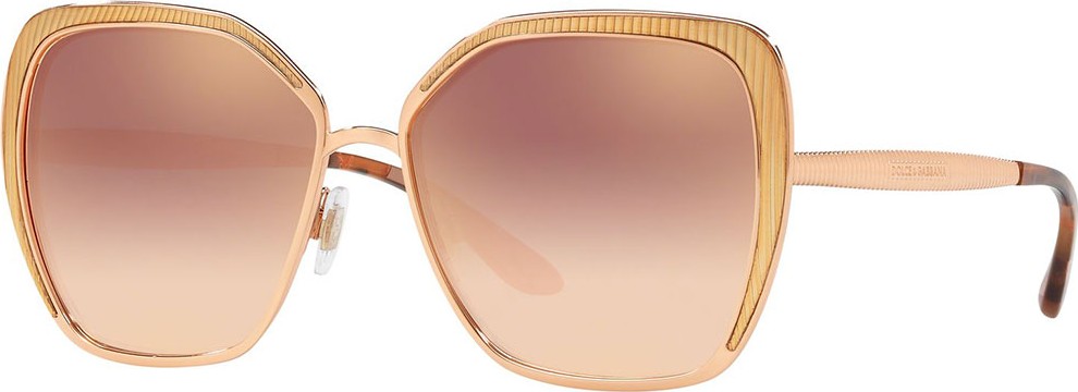 Dolce & Gabbana Mirrored Square Sunglasses