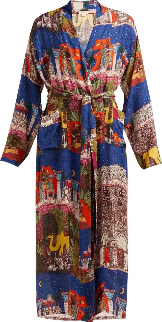 Chufy Morocco-print robe