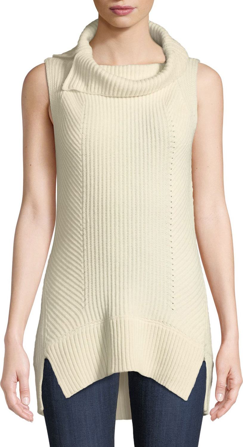 Elie Tahari Susanita Sleeveless Sweater