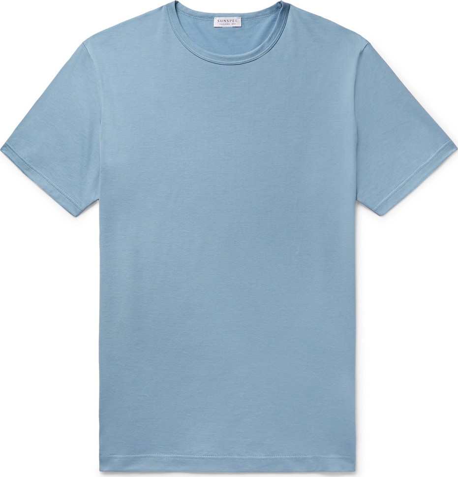 Sunspel Pima Cotton-Jersey T-Shirt