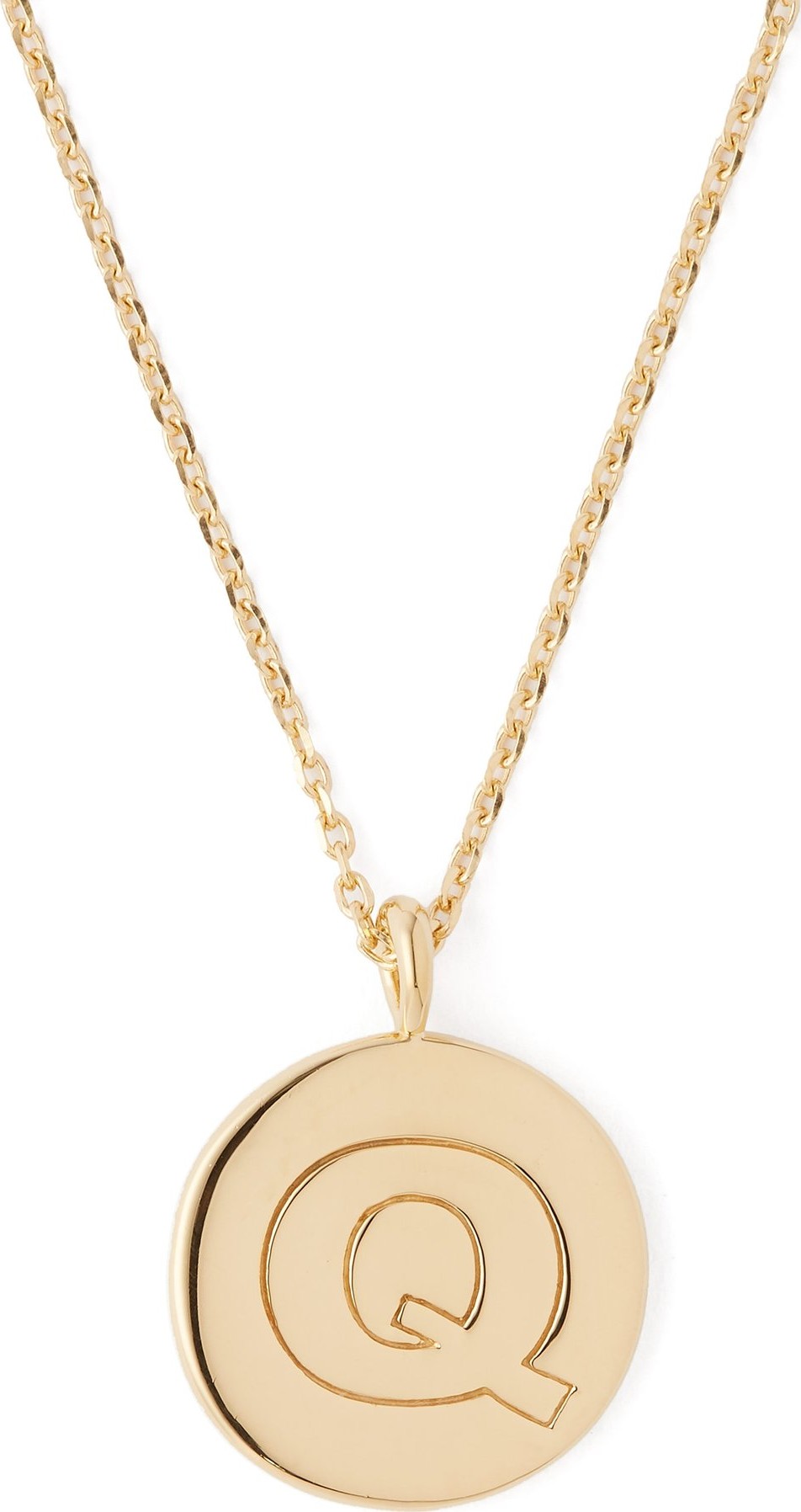 Theodora Warre Q-charm gold-plated necklace