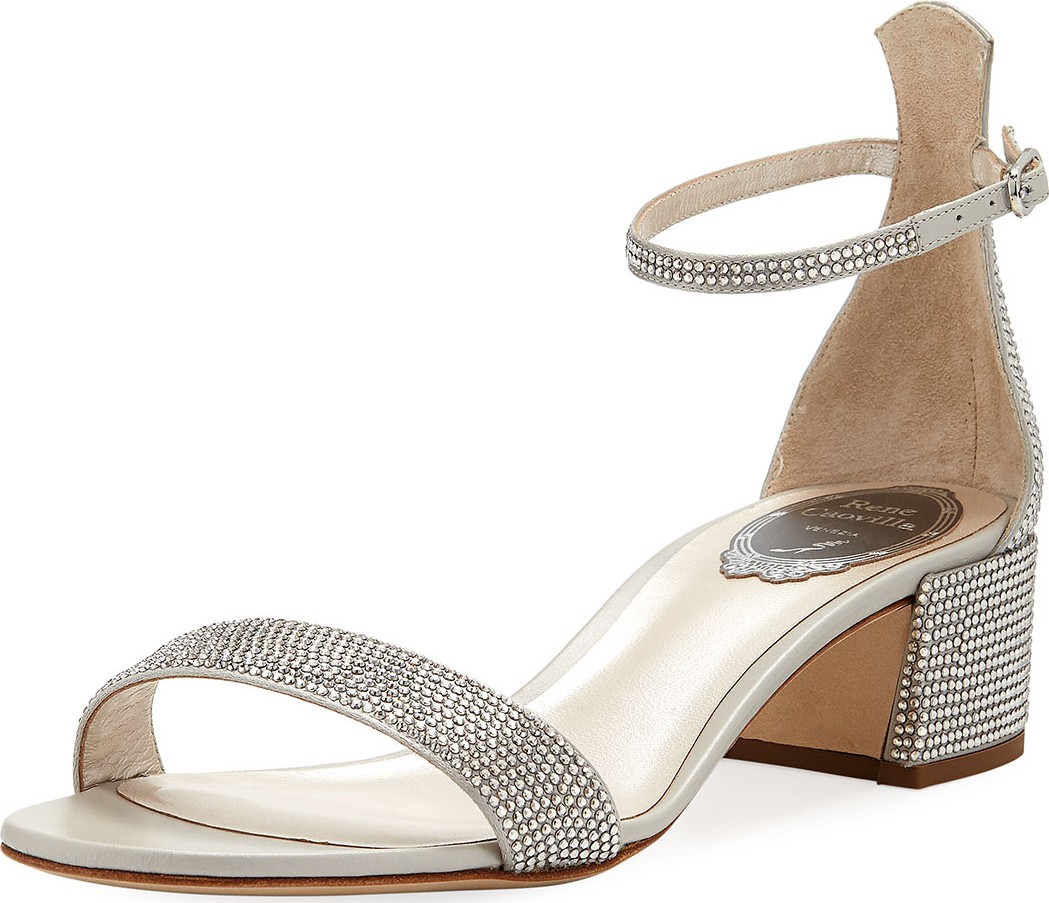 Rene Caovilla Hollywood Embellished Sandals