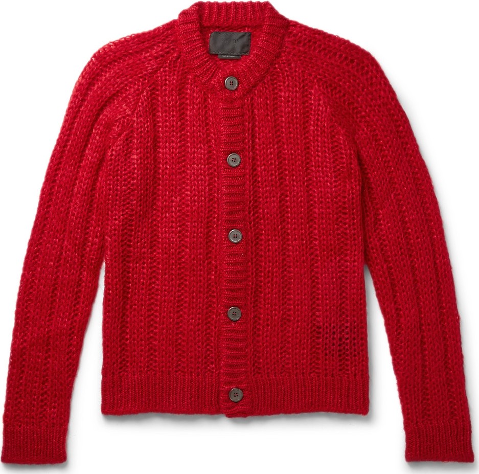 Prada Mohair-Blend Cardigan