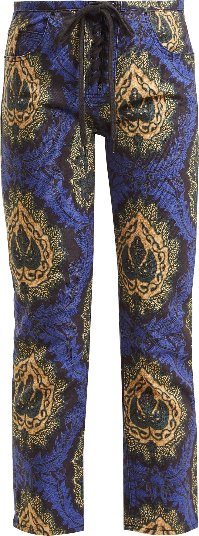 Isabel Marant Rupsy floral-print cropped jeans