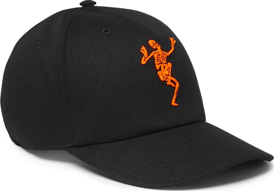 Alexander McQueen Embroidered Cotton-Twill Baseball Cap