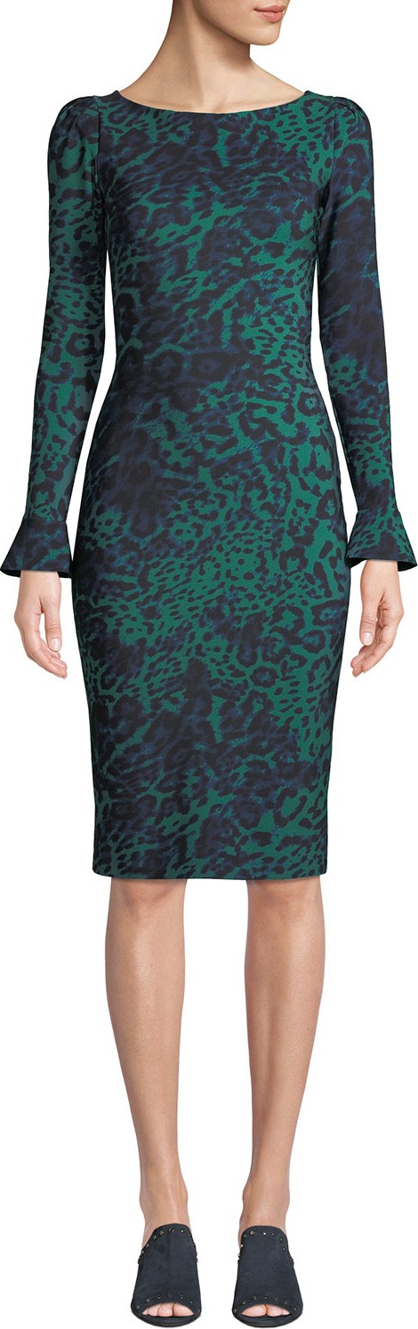 La Petite Robe di Chiara Boni Darsey Animal-Print Cocktail Dress