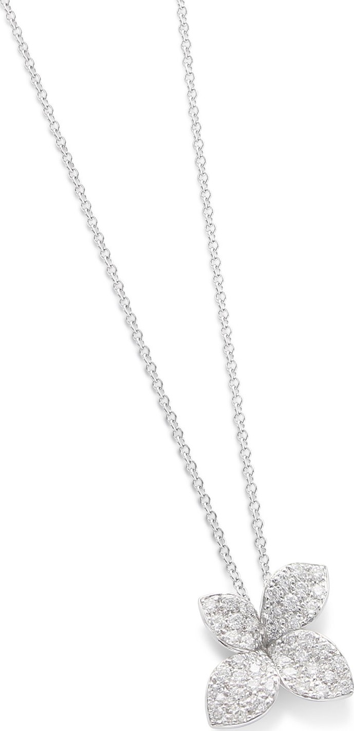 Pasquale Bruni Giardini Segreti 18k White Gold Diamond Pendant Necklace