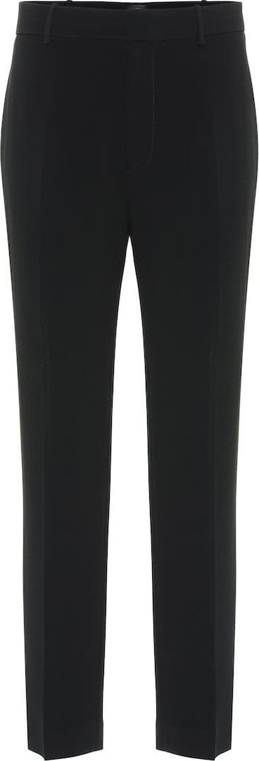 Joseph Coman high-rise straight crêpe pants