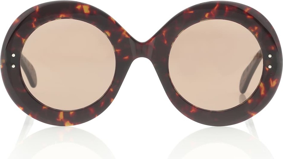 Alaïa Studded round sunglasses