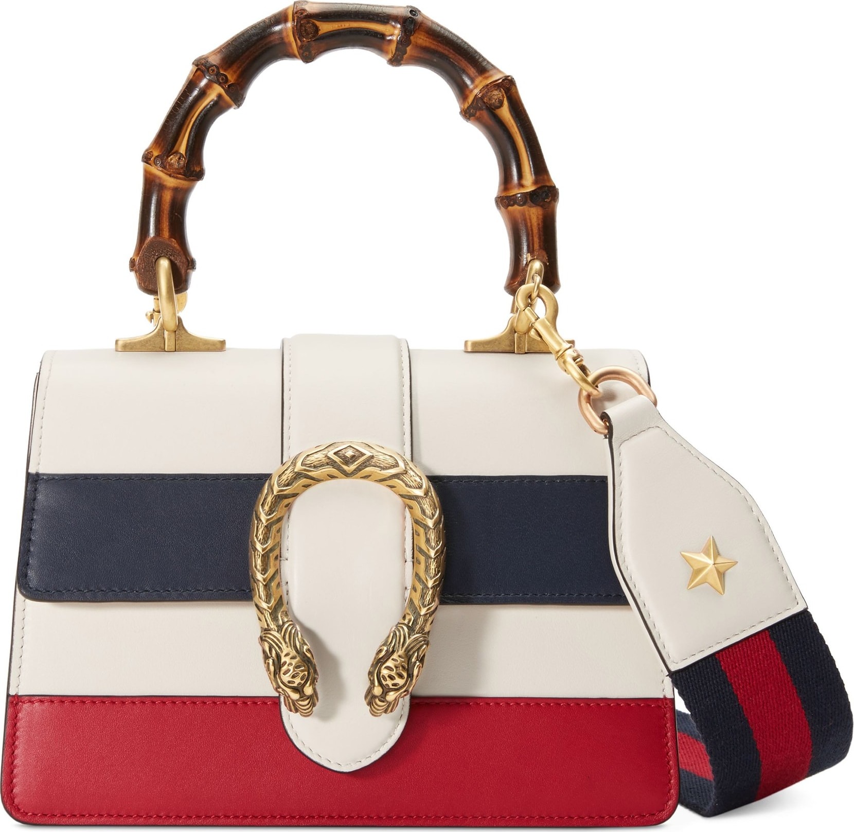 Gucci Mini Dionysus Leather Top Handle Satchel