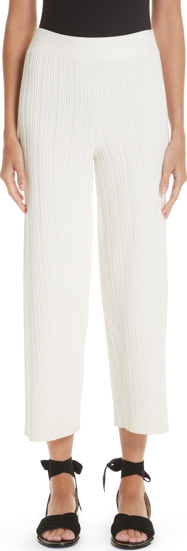 Yigal Azrouel Fortuny Ottoman Knit Pants