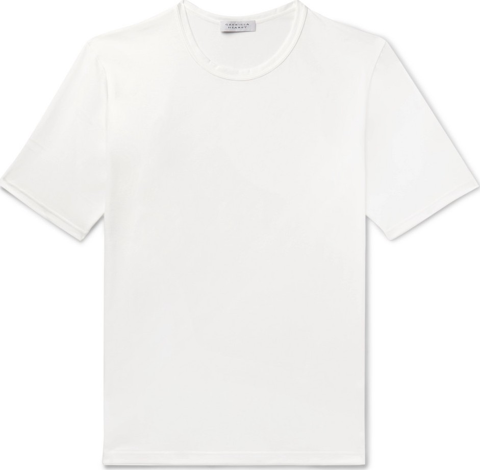 Gabriela Hearst Banderia Cotton-Jersey T-Shirt