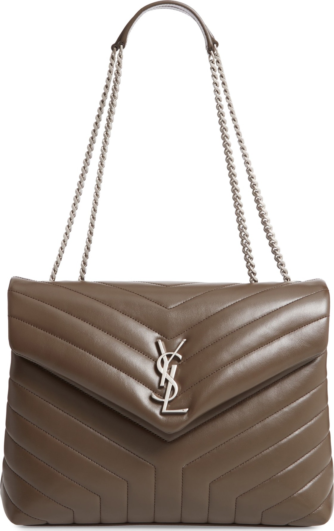 Saint Laurent Medium Loulou Calfskin Leather Shoulder Bag