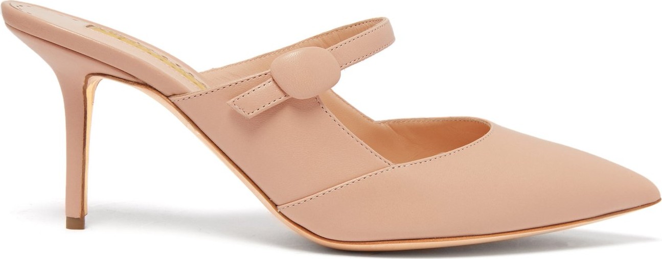 Rupert Sanderson Tosca leather backless mules