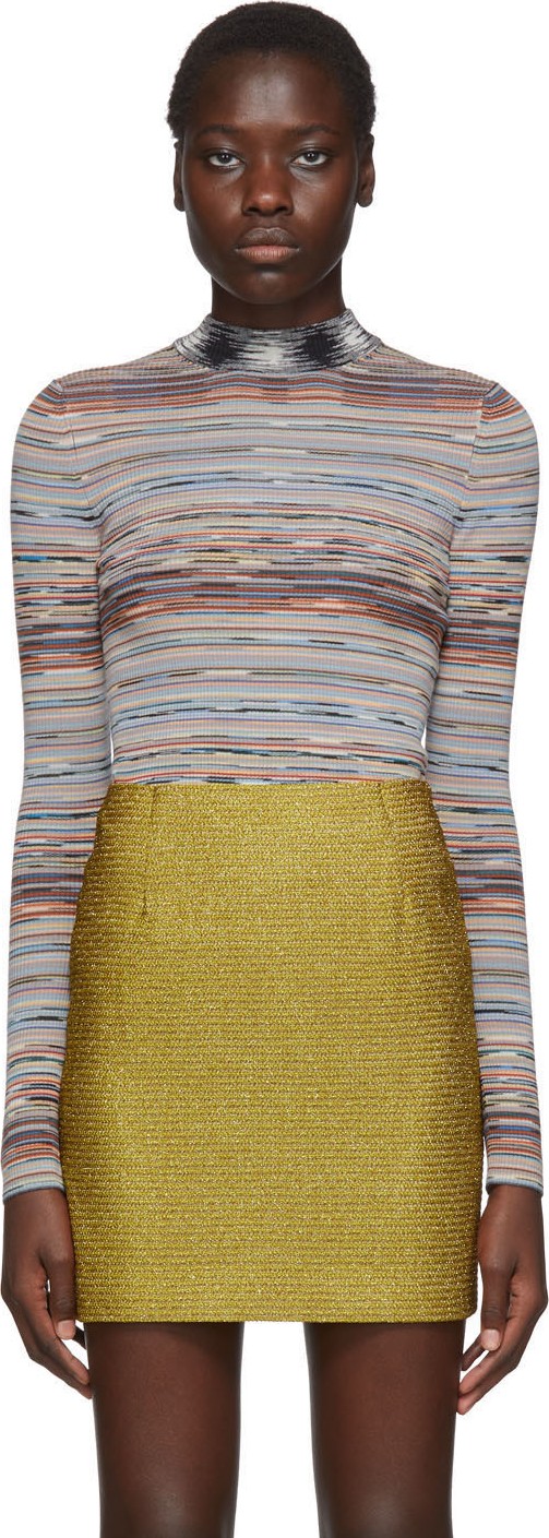 Missoni Mutlicolor Wool Striped Sweater