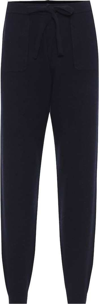 Jardin des Orangers Wool and cashmere trackpants