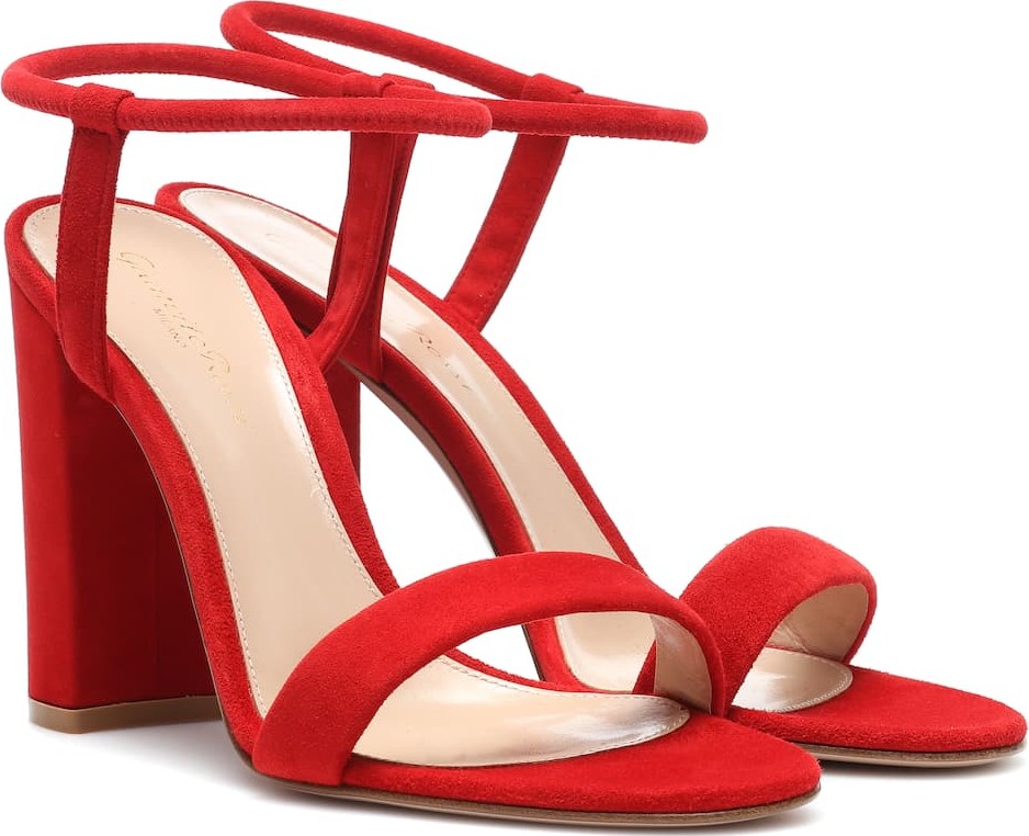 Gianvito Rossi Nikki suede sandals
