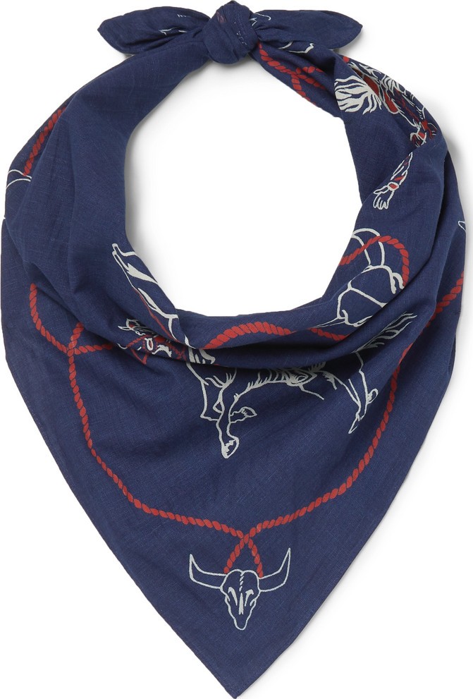 Rrl Printed Cotton Bandana