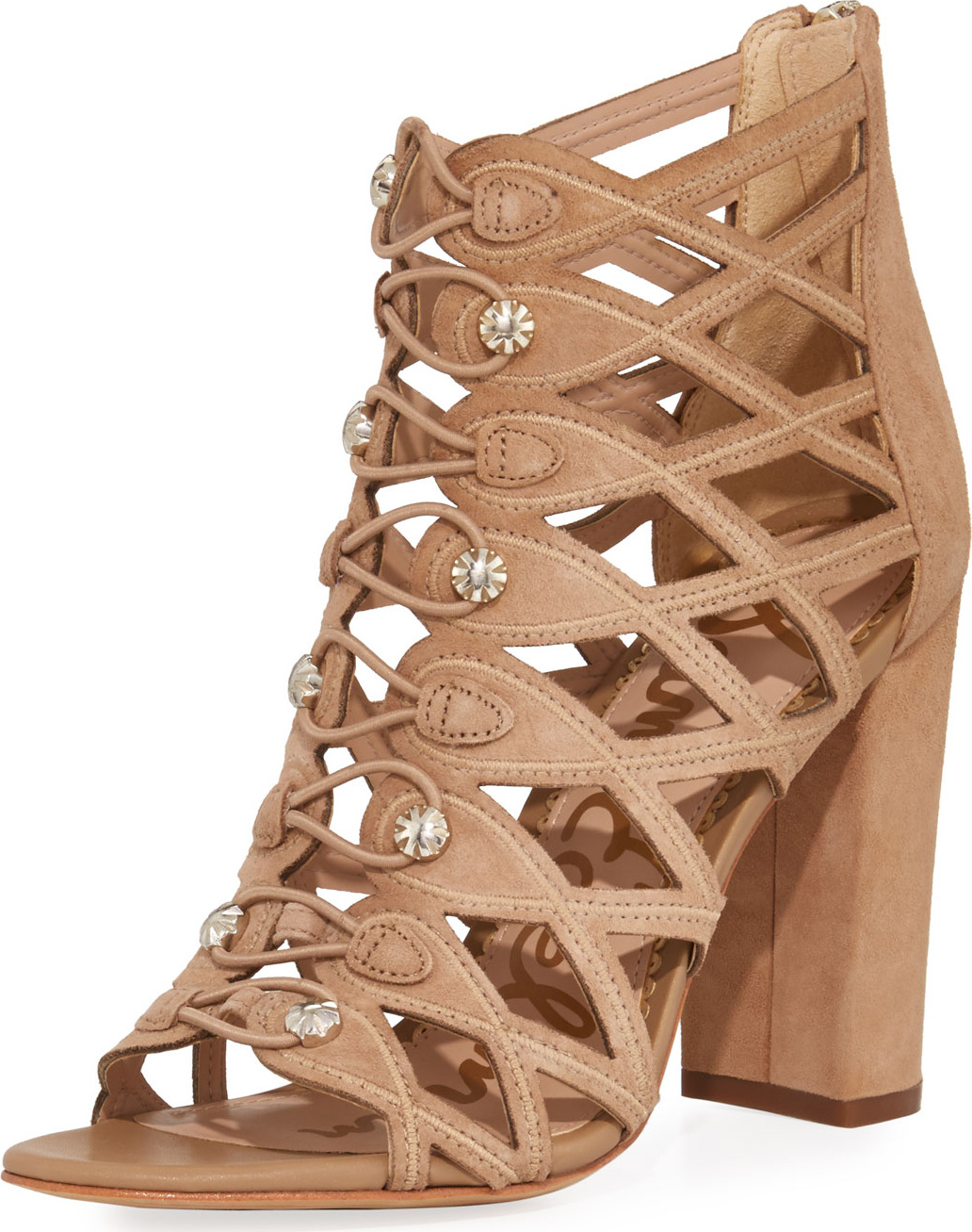Sam Edelman Yeager Military Caged Bootie