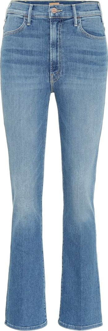 MOTHER The Hustler cropped high-rise jeans