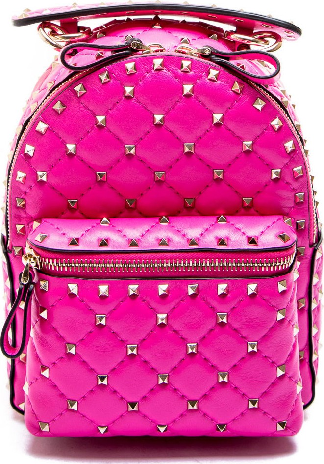 Valentino rockstud spike mini backpack