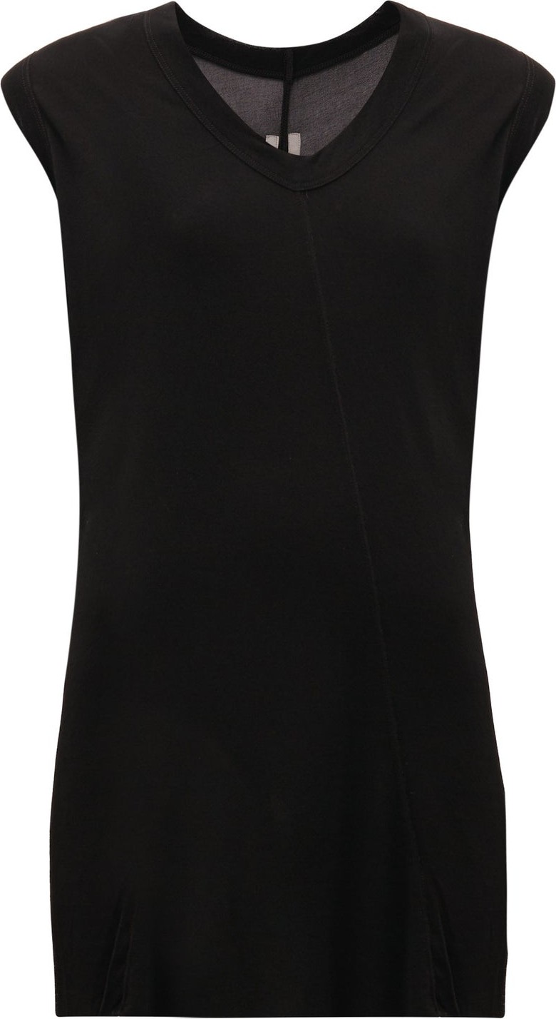 Rick Owens V-neck gauze top