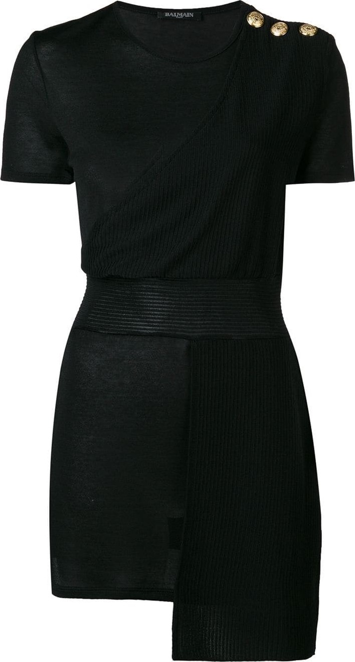 Balmain layered t-shirt