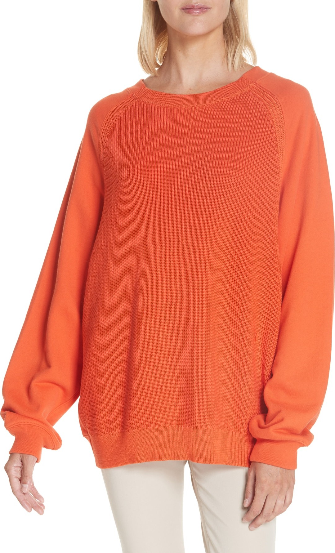 Helmut Lang Sweater Panel Sweatshirt